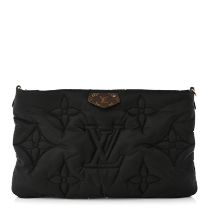 Louis Vuitton Econyl Monogram Pillow Maxi Multi Pochette Accessories Mini Pochette Black 1 of 7