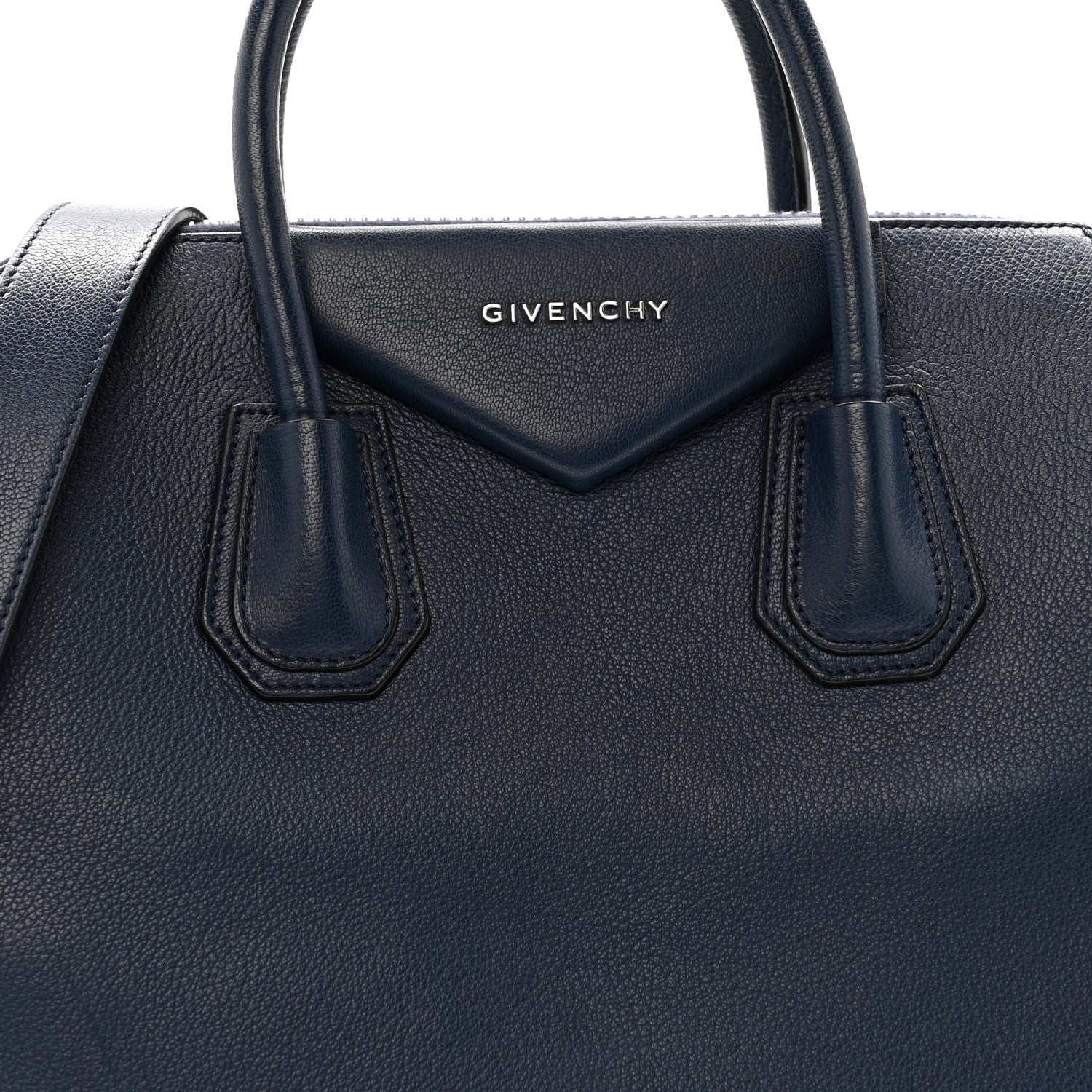 Givenchy Sugar Goatskin Medium Antigona Night Blue 8 of 14
