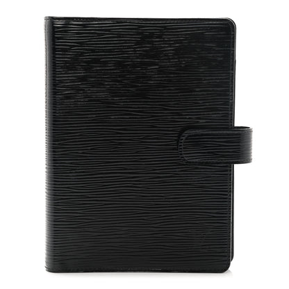 Louis Vuitton Epi Medium Ring Agenda Black 1 of 8