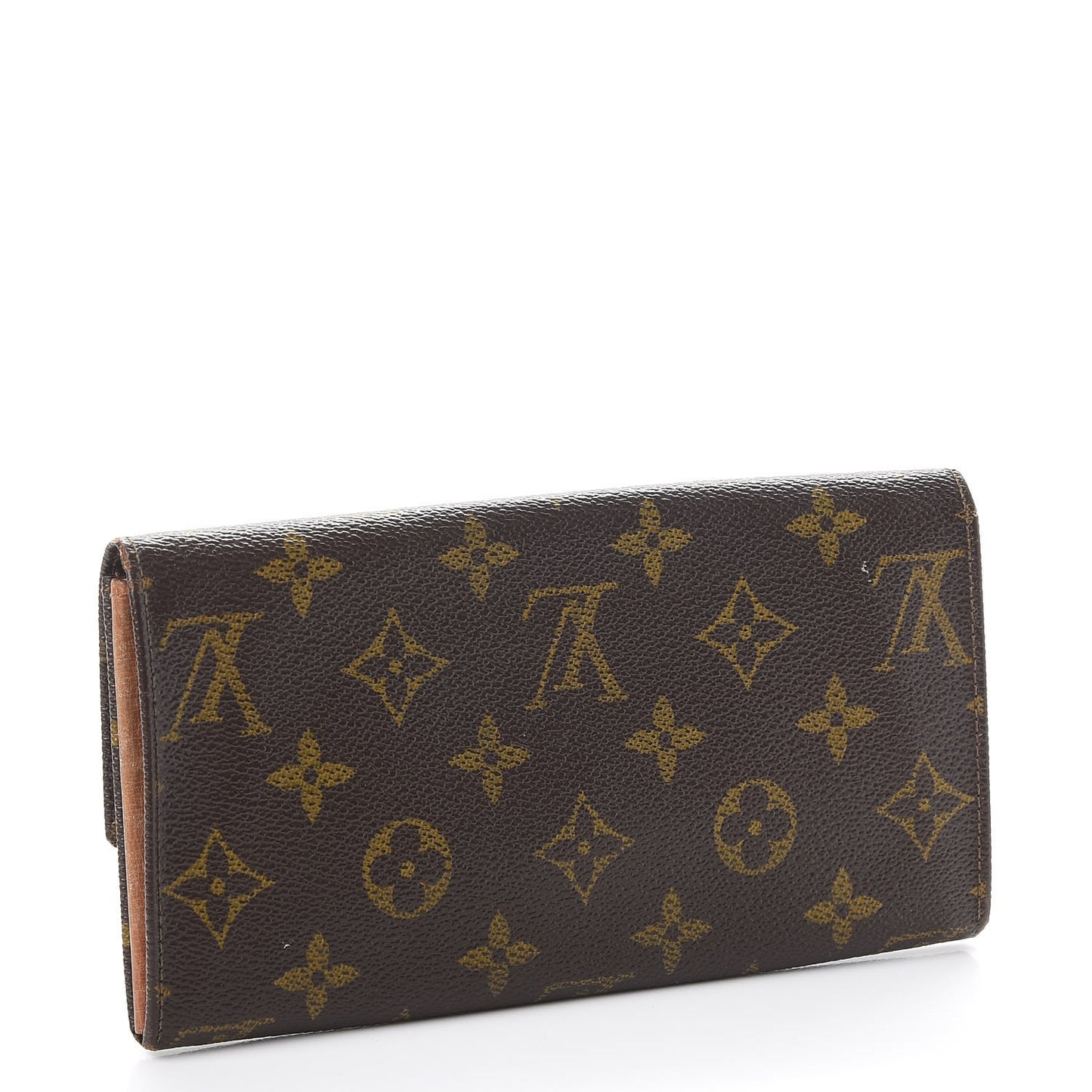 Monogram Flap Wallet