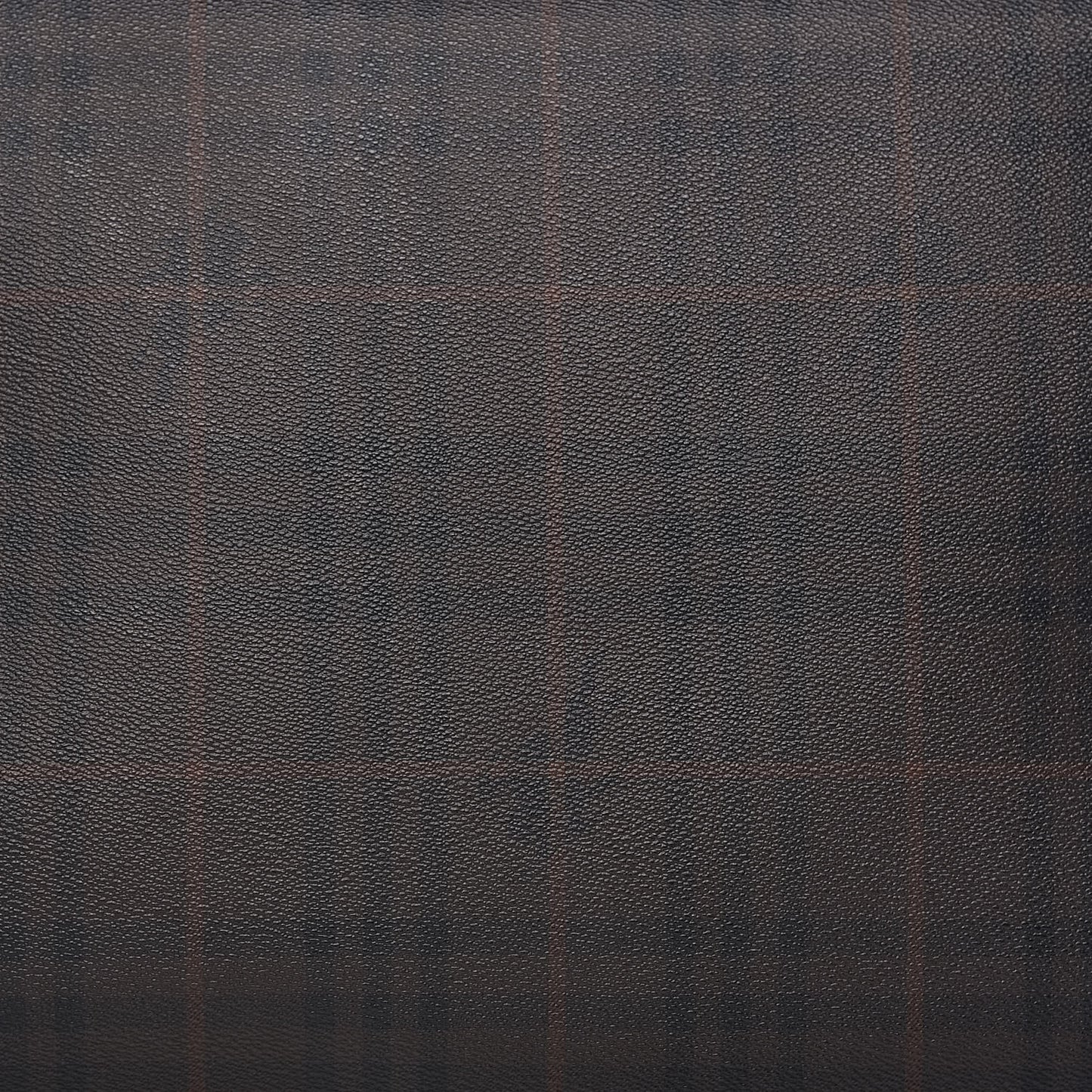 Smoked Haymarket Check Messenger Bag Brown