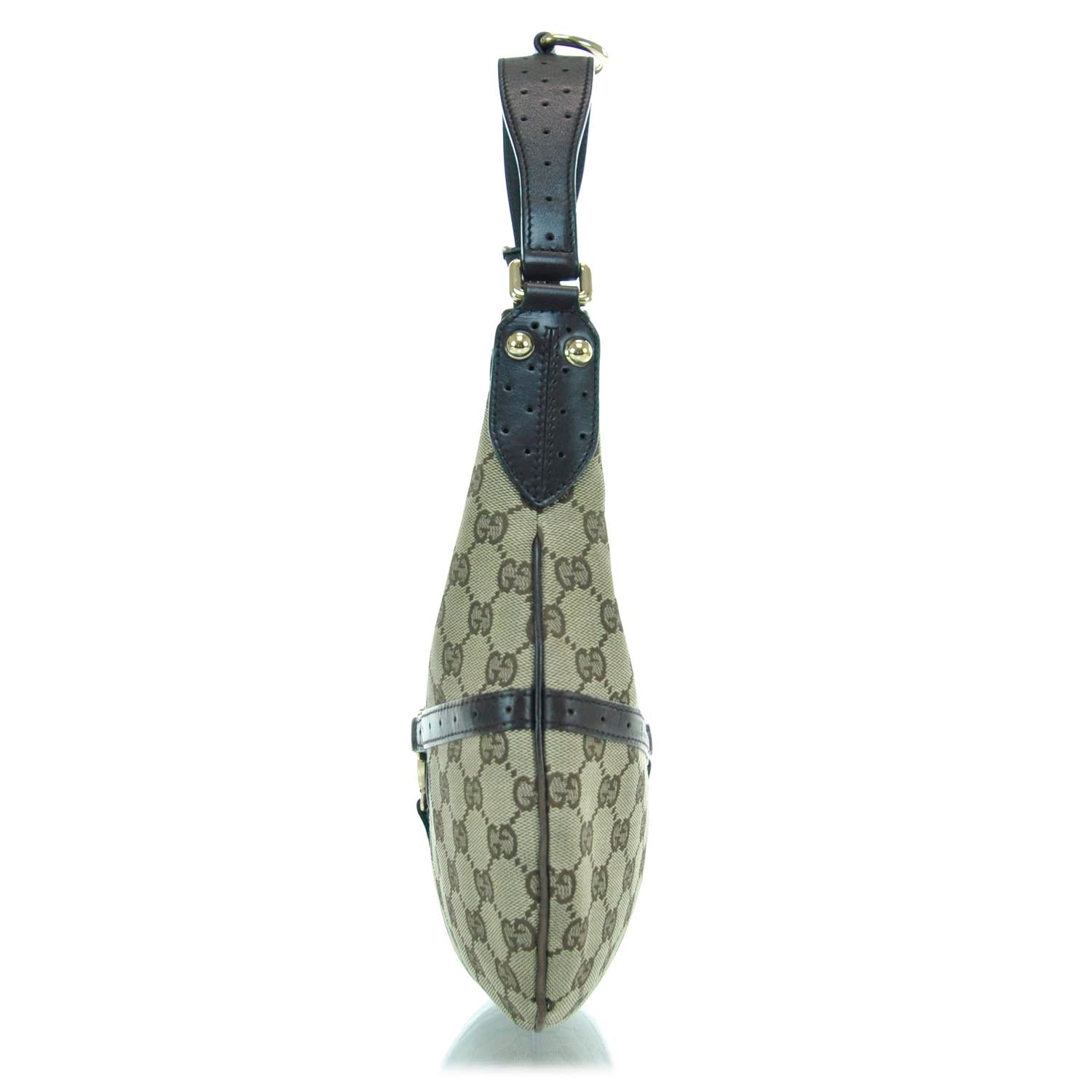 Gucci Monogram Reins Hobo Ebony 4 of 11