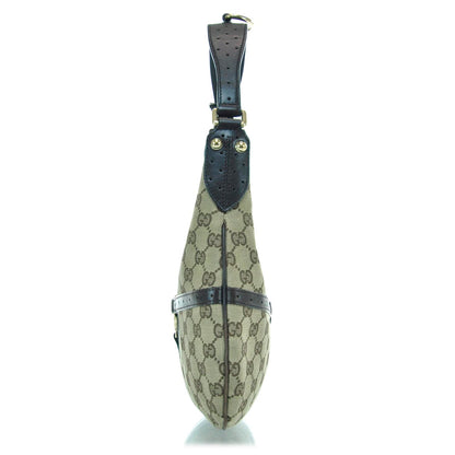 Gucci Monogram Reins Hobo Ebony 4 of 11