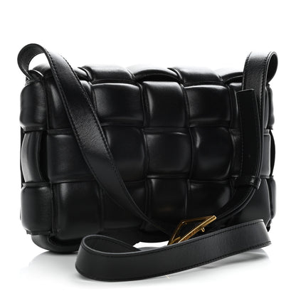 Bottega Veneta Nappa Maxi Intreccio Padded Cassette Crossbody Bag Black 3 of 10