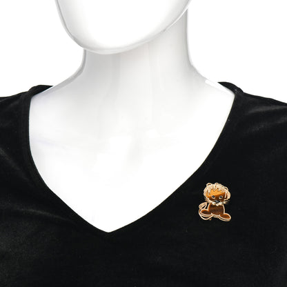 Van Cleef & Arpels 18K Yellow Gold Tiger Eye Black Onyx Lucky Animals Lion Brooch 2 of 5