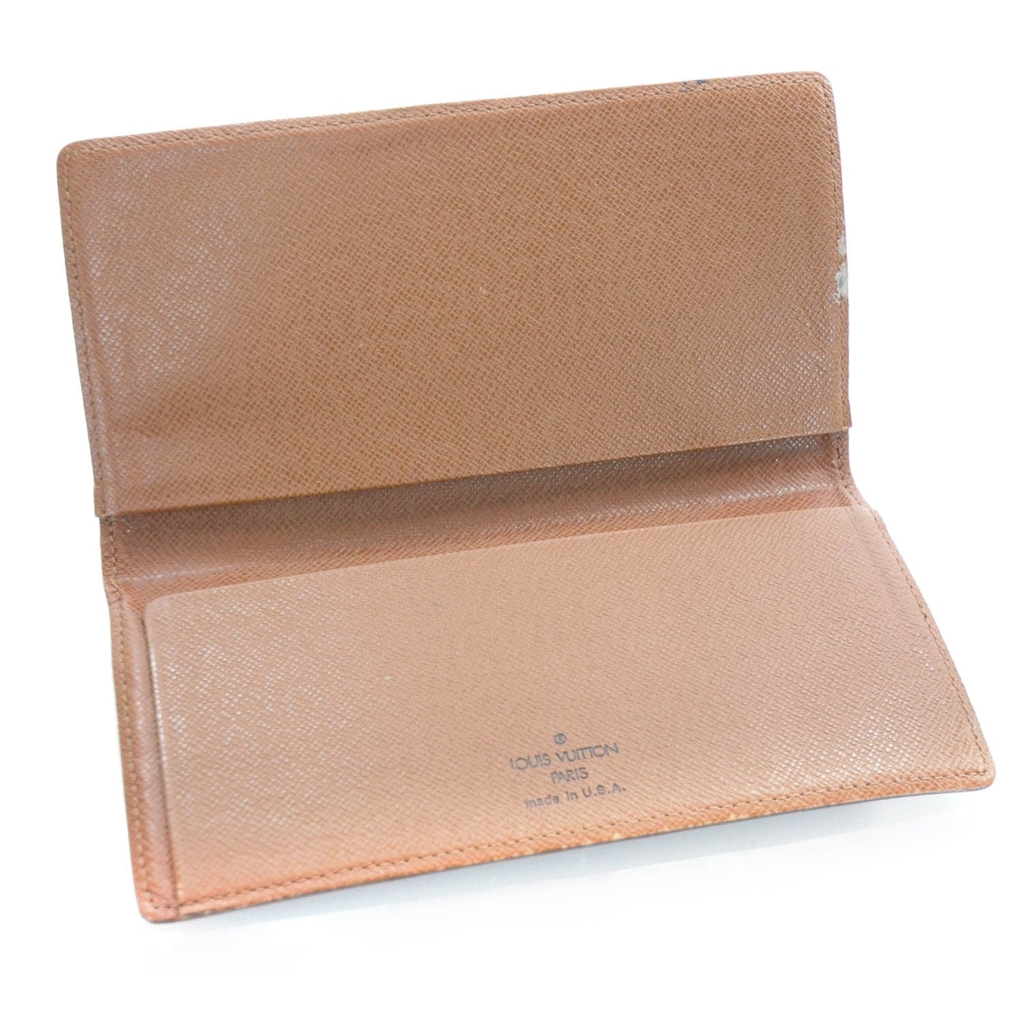 Monogram Checkbook Holder