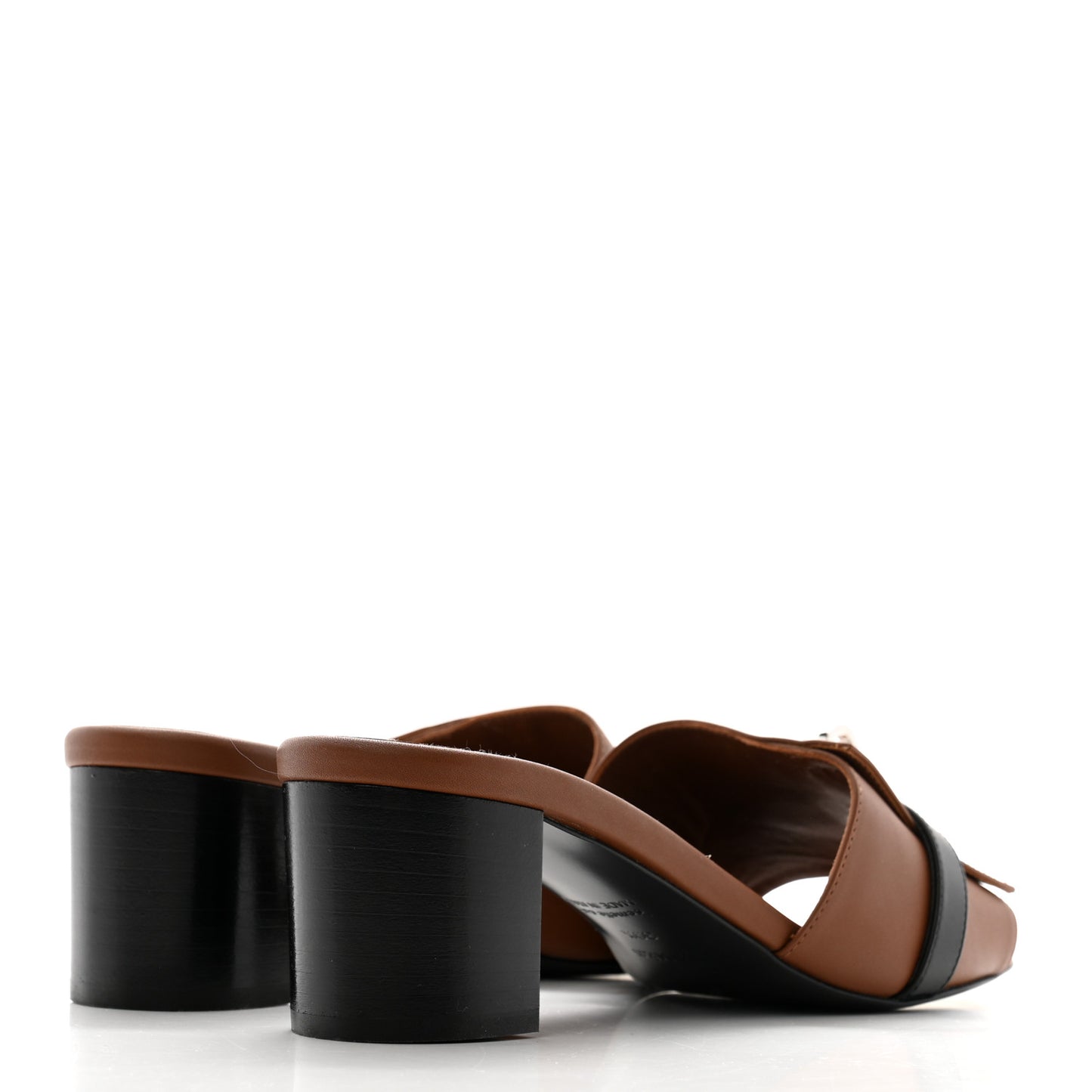 Calfskin Gigi 50 Sandals 39.5 Gold Black