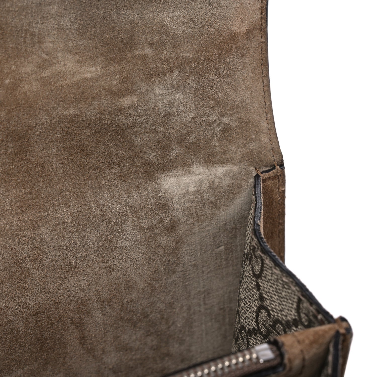 Gucci GG Supreme Monogram Small Dionysus Shoulder Bag Taupe 12 of 16