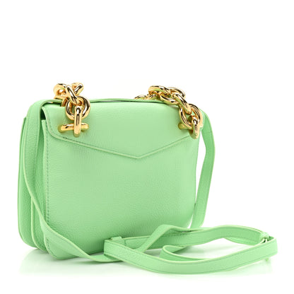 Bottega Veneta Calfskin Mount Envelope Bag Wasabi 3 of 15