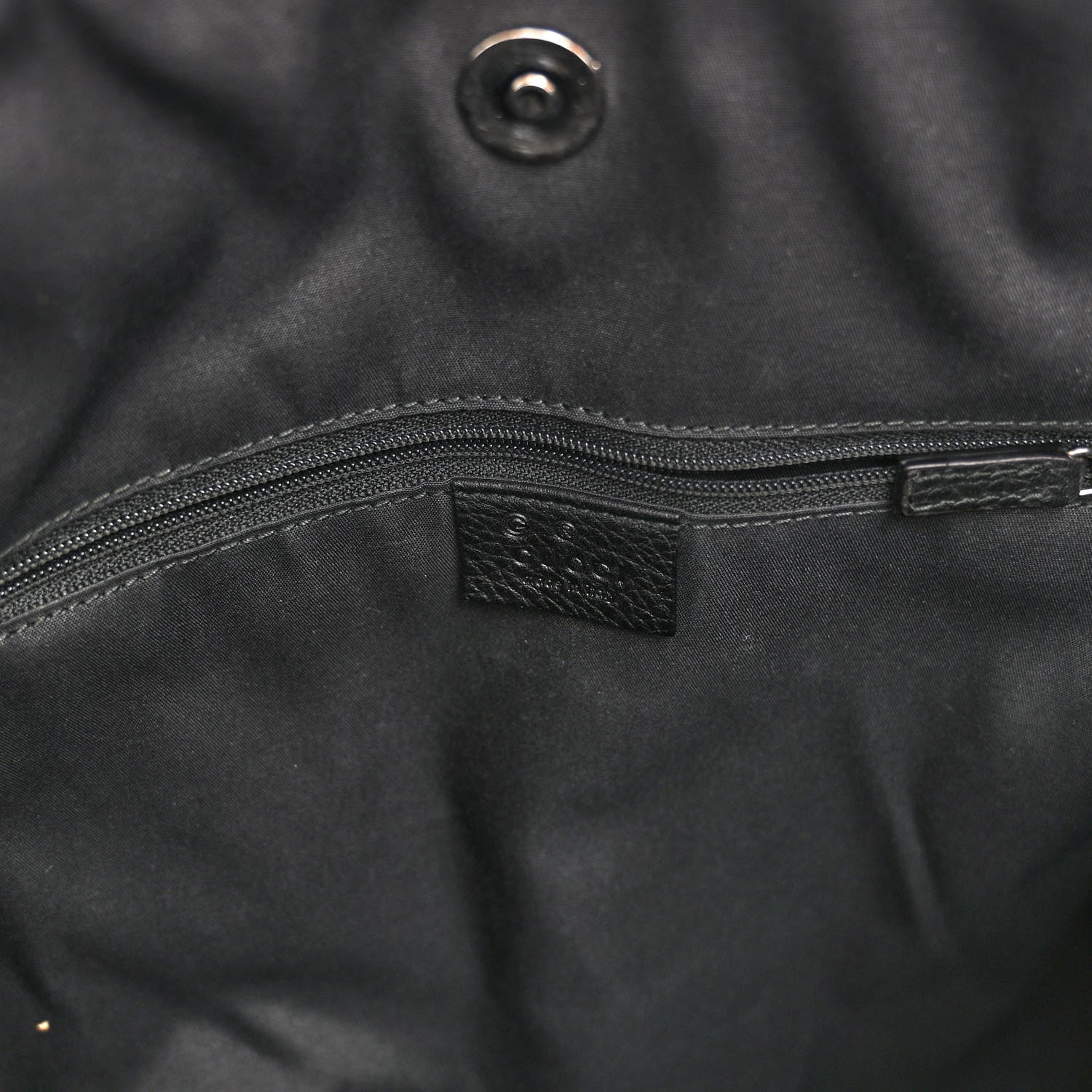 Gucci Monogram Full Moon Tote Black 6 of 9