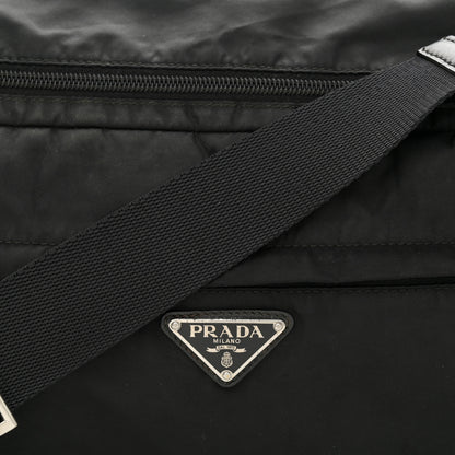 Prada Nylon Tessuto Montagna Messenger Bag Black 9 of 13
