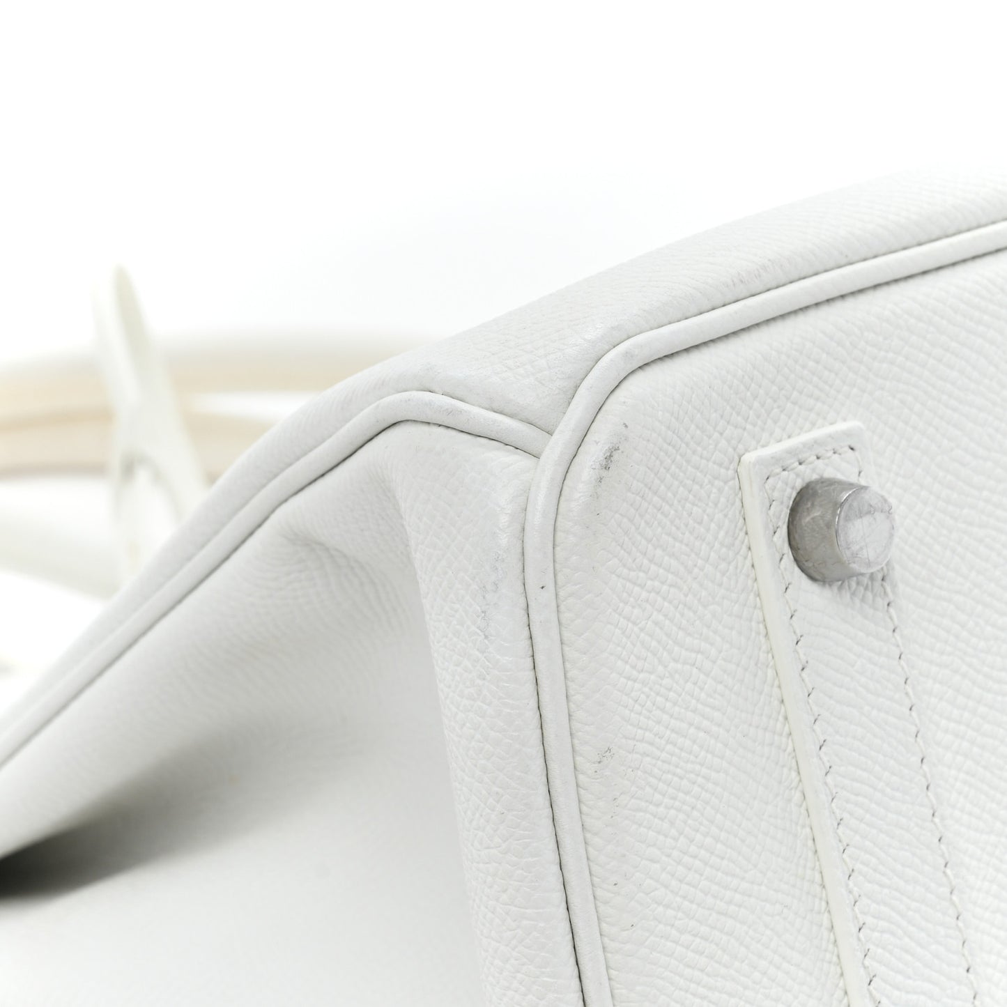 Epsom Birkin 35 White
