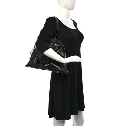 Saint Laurent Patent Large Muse Black 2 of 14