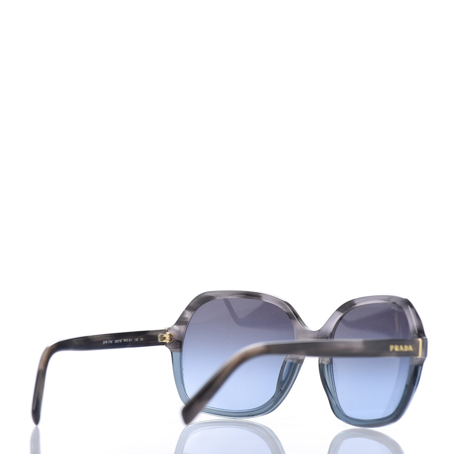 Prada Sunglasses SPR 17M Grey 4 of 7