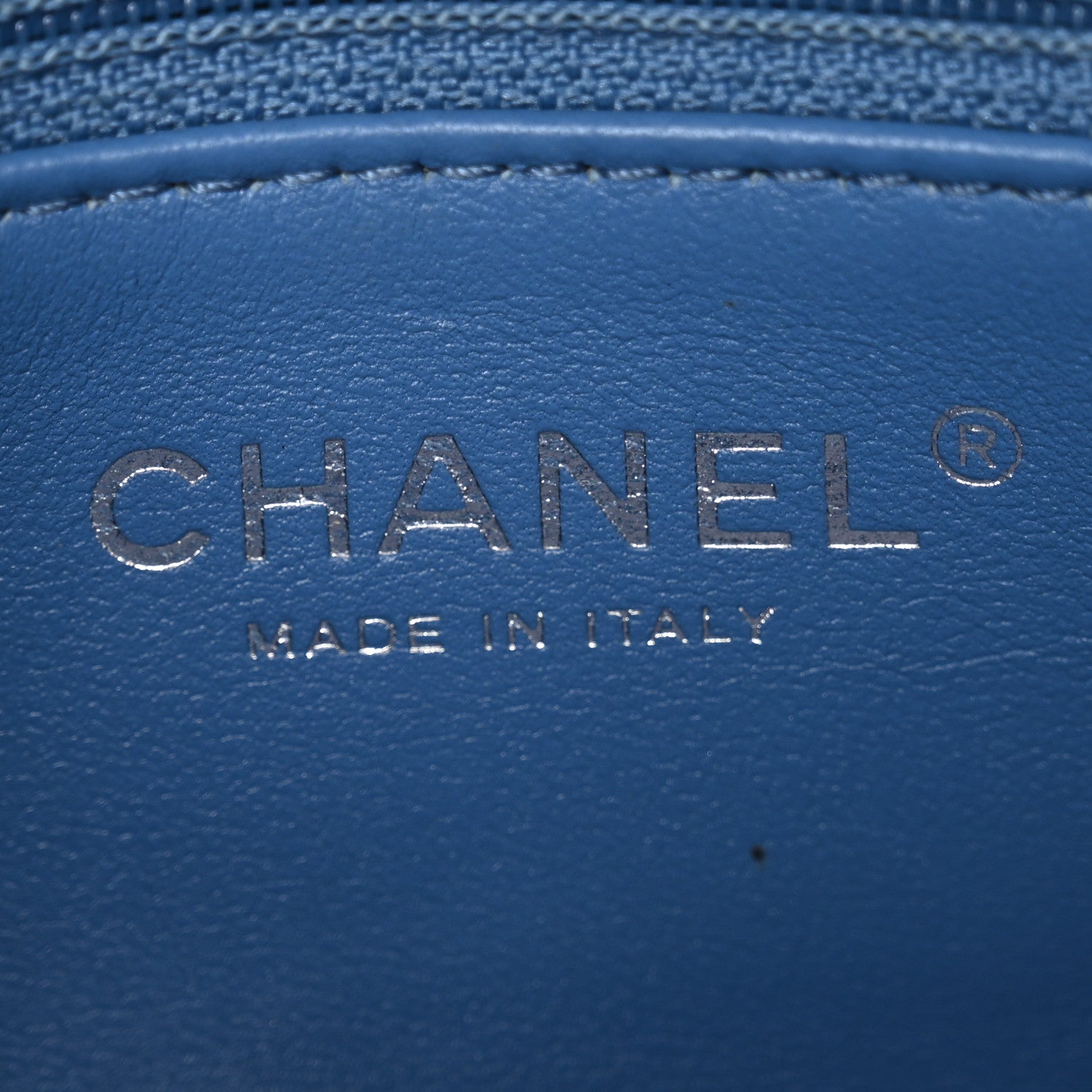 Chanel Denim Quilted Camellia Sweetheart Mini Flap Blue 7 of 10