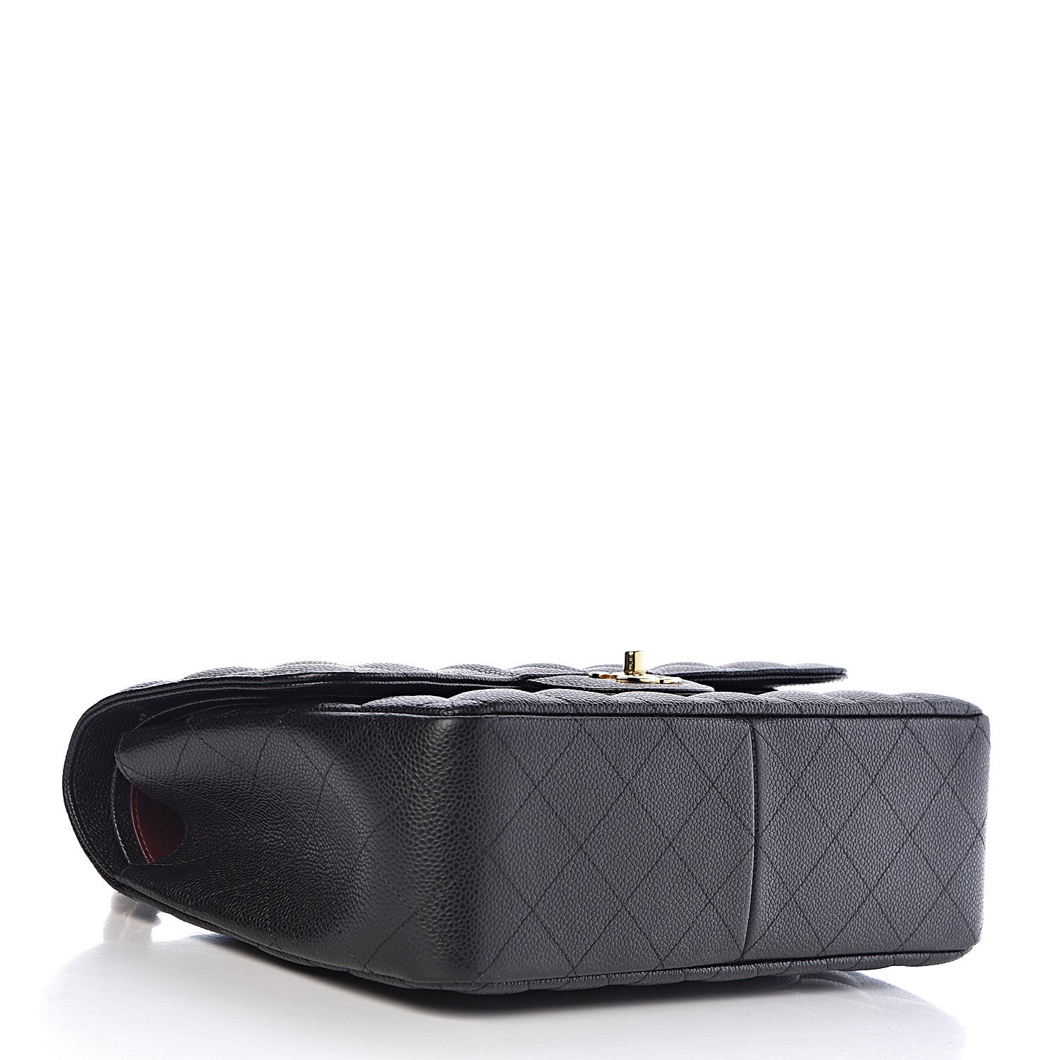 Chanel Caviar Quilted Jumbo Double Flap Black 4 of 13