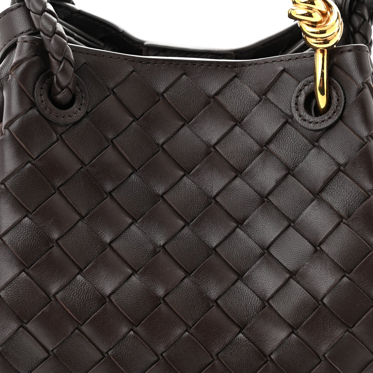 Bottega Veneta Nappa Intrecciato Small Parachute Shoulder Bag Fondant 7 of 10