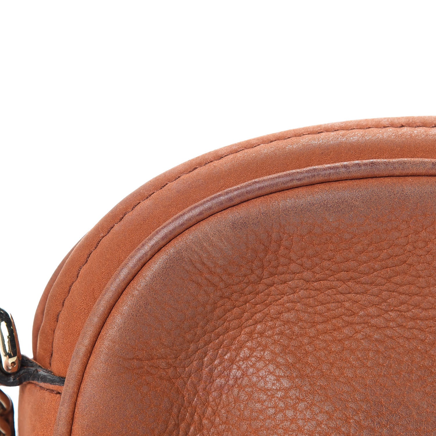 Gucci Vitello Range Mini Soho Chain Bag Old Whisky 16 of 23