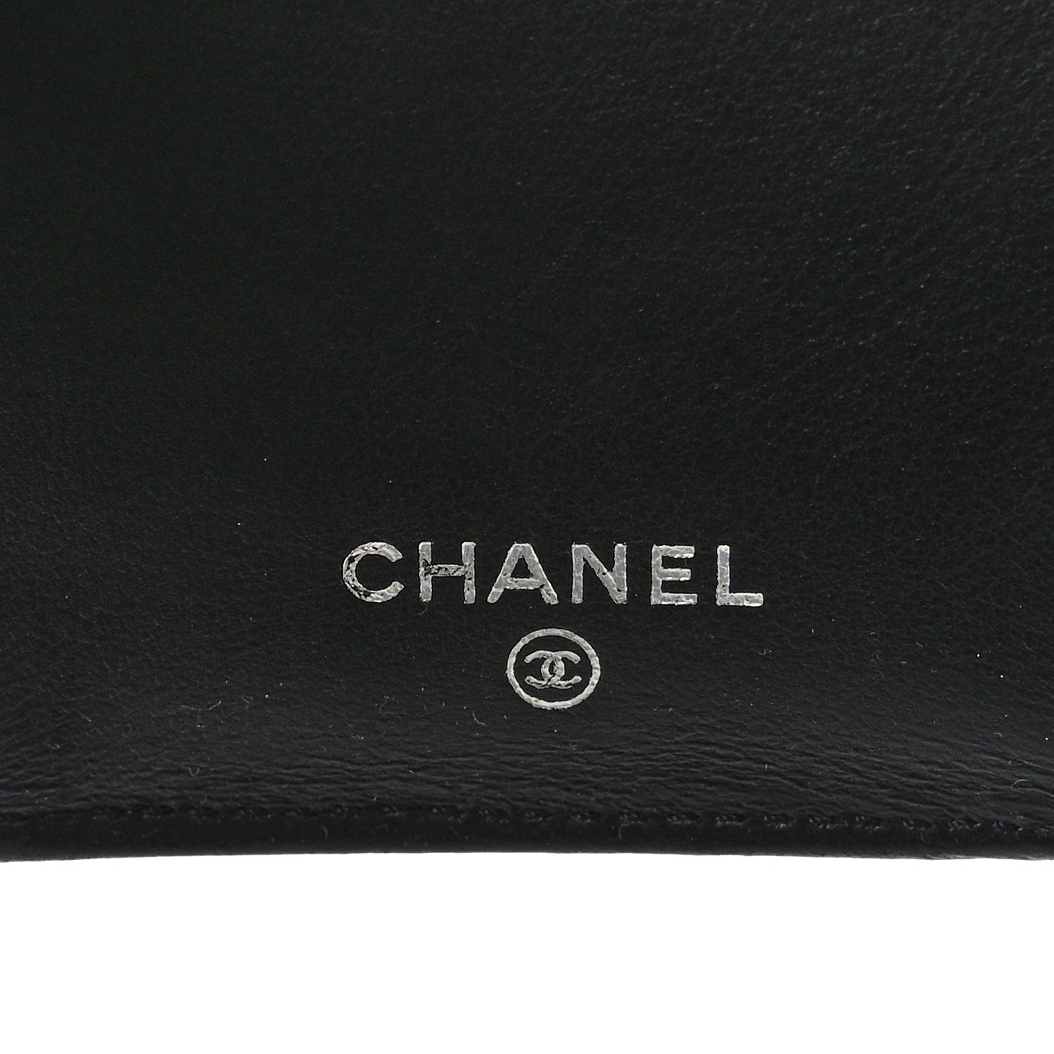 Chanel Lambskin Quilted Large Flap Wallet Black 6 of 8