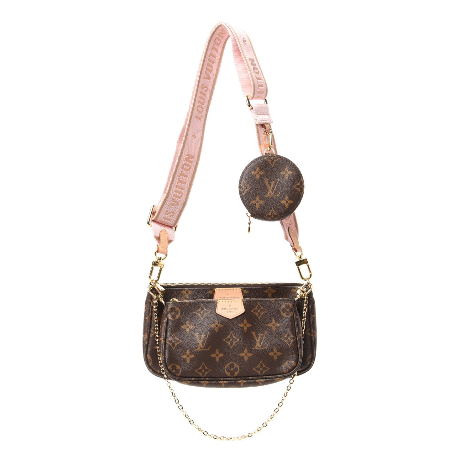 Louis Vuitton Monogram Multi Pochette Accessories Rose Clair 1 of 12