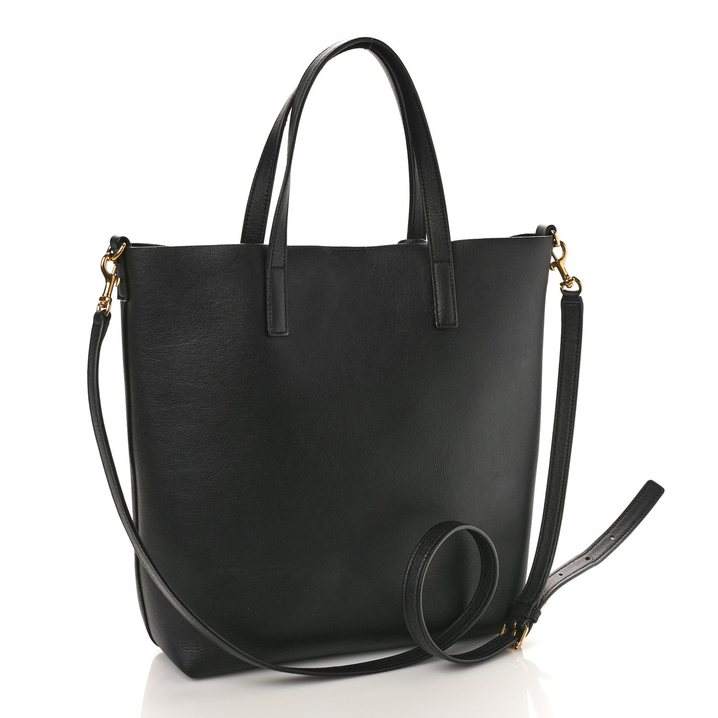 Calfskin Toy Shopping Tote Black