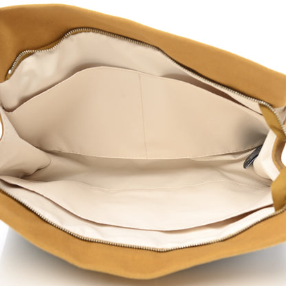 Hermes Toile Trousse De Voyage Jimetou PM Ocre Acier 5 of 7