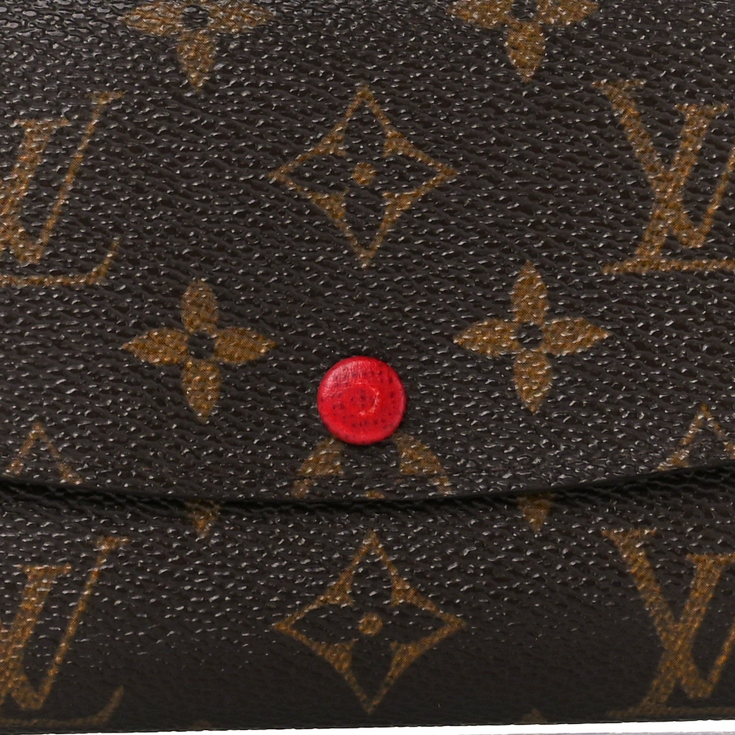 Louis Vuitton Monogram Emilie Wallet Rouge 8 of 13