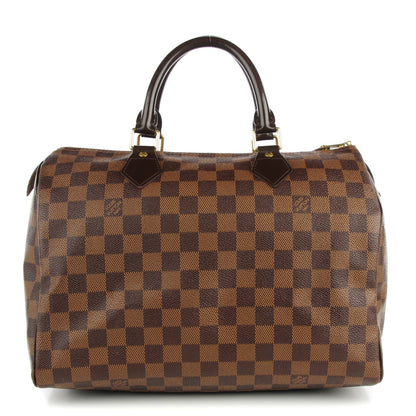 Louis Vuitton Damier Ebene Speedy 30 1 of 14