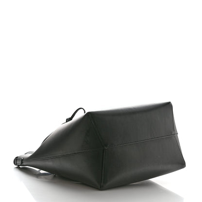 Mansur Gavriel Vegetable Tanned Calfskin Bucket Bag Black Flamma 5 of 15