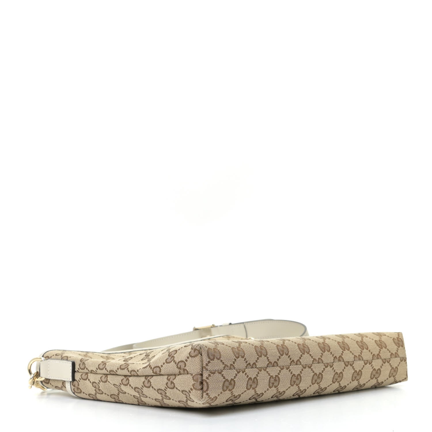 Gucci Monogram Medium Flat Messenger Bag Off White 5 of 10