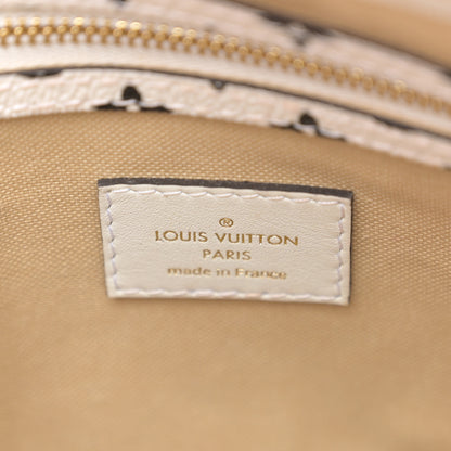 Louis Vuitton Monogram Giant Speedy Bandouliere 30 Kaki Beige 6 of 10