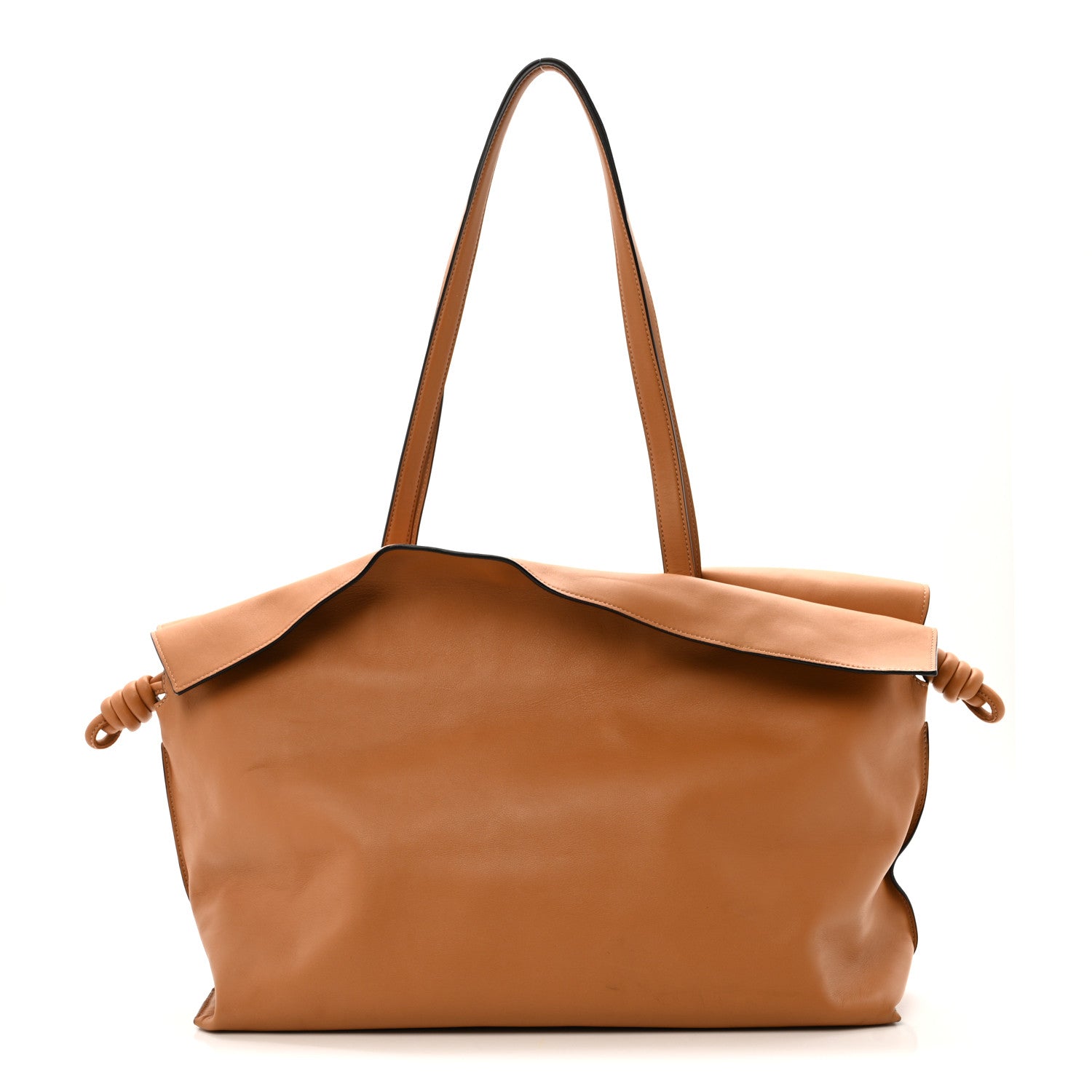 Loewe Calfskin Flamenco Knot XL Shoulder Bag Warm Desert 1 of 15