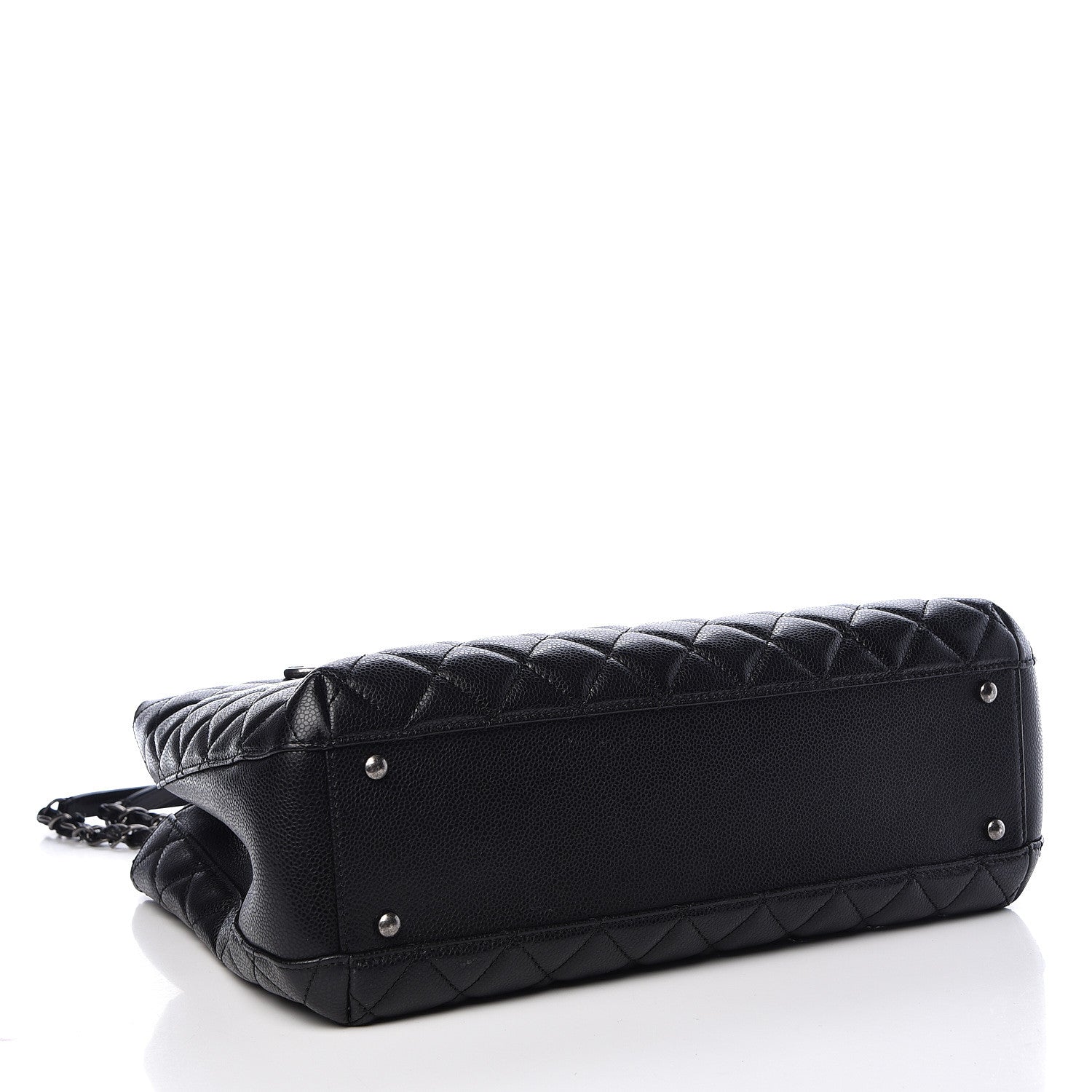 Chanel Caviar Quilted City Shopping Tote Black 4 of 16