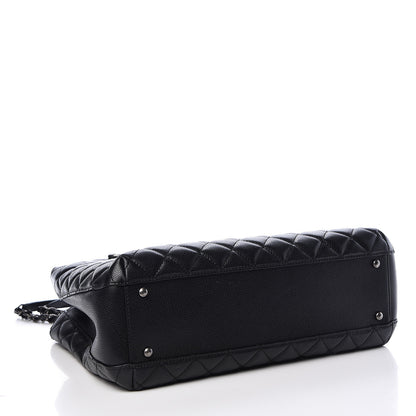 Chanel Caviar Quilted City Shopping Tote Black 4 of 16