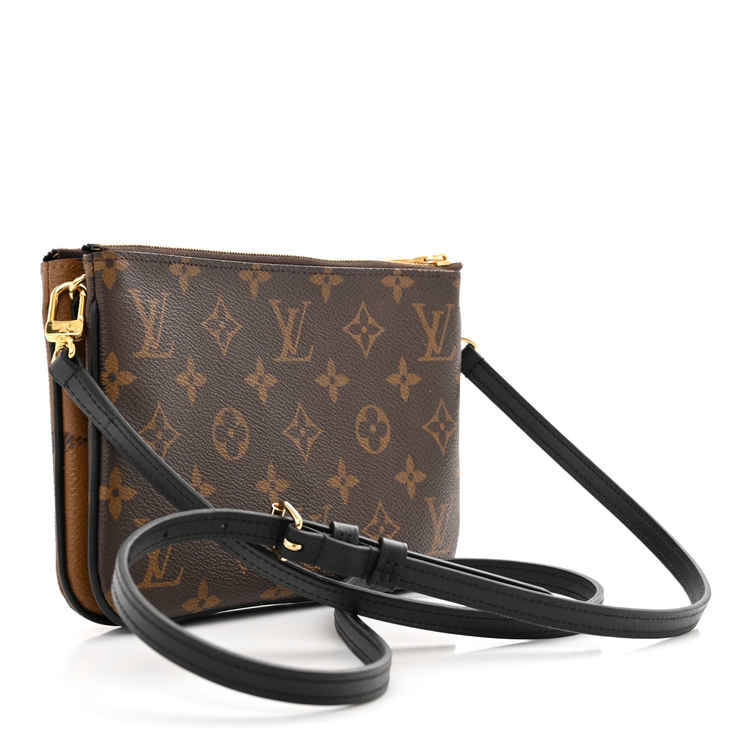 Louis Vuitton Reverse Monogram Giant Double Zip Pochette 3 of 11
