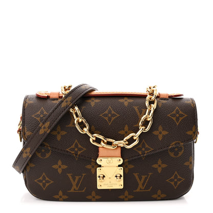 Louis Vuitton Monogram Pochette Metis East West 1 of 12