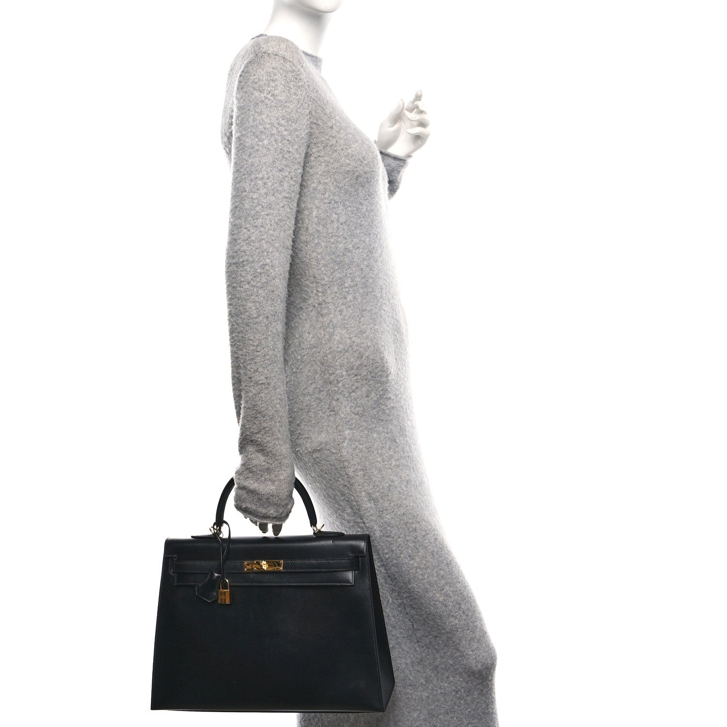 Hermes Box Kelly Sellier 35 Black 2 of 17