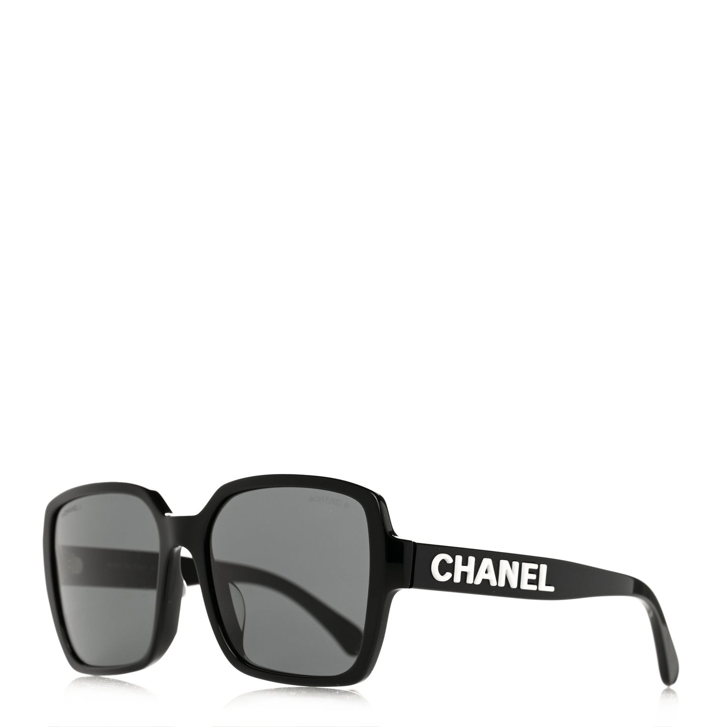 Acetate Square Sunglasses 5408-A Black