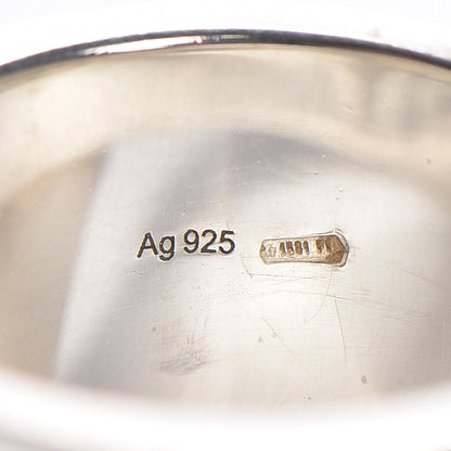 Gucci Sterling Silver GucciGhost Hamlet Skull Ring 7 5 of 7