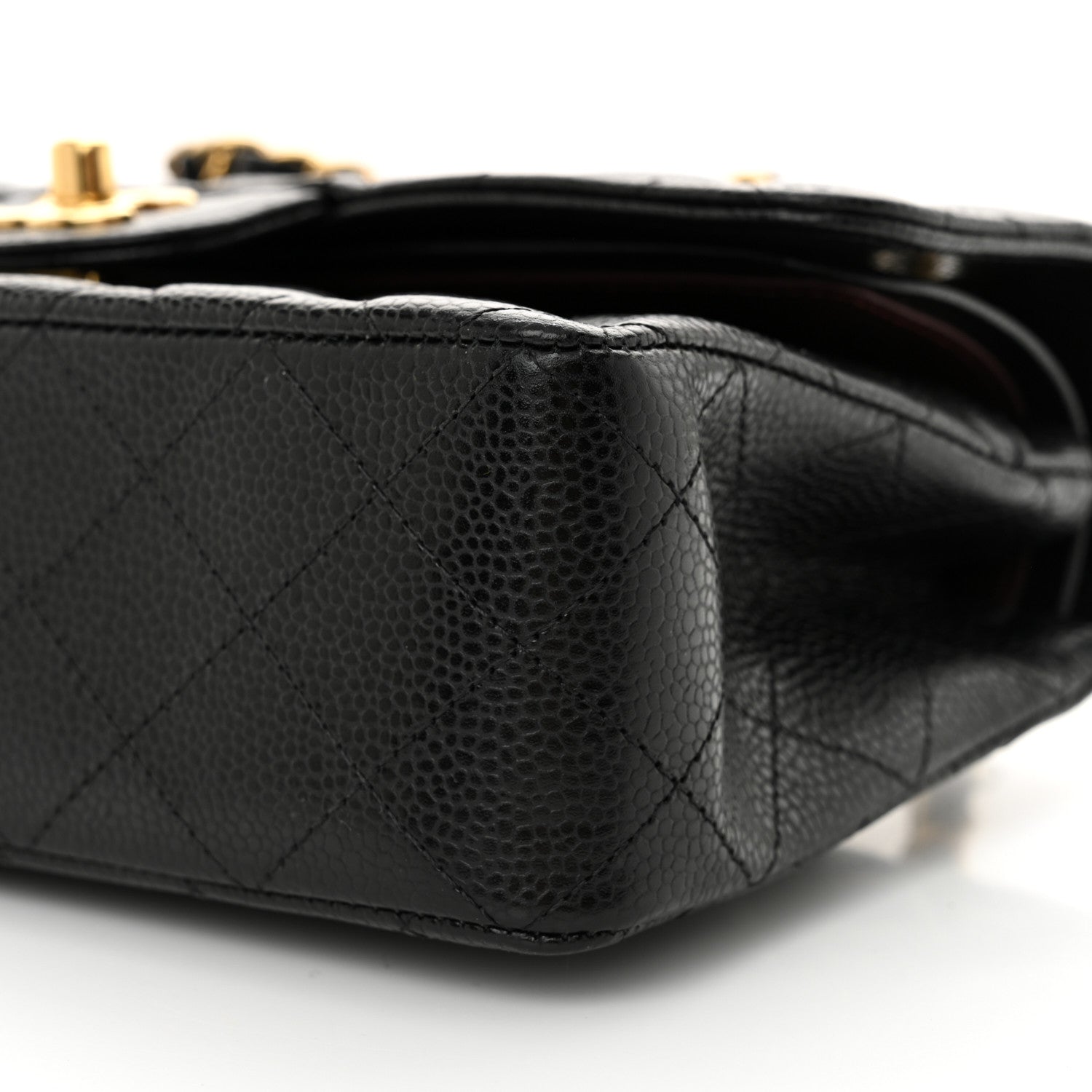 Chanel Caviar Quilted Small Double Flap Black 10 of 10