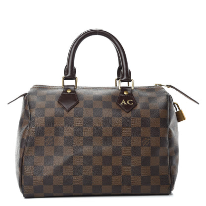 Louis Vuitton Damier Ebene Speedy 25 1 of 19