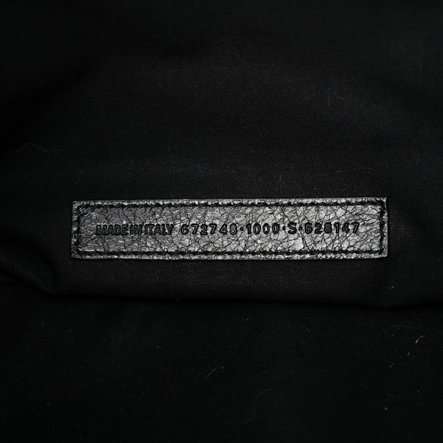 Balenciaga Agneau Arena Large Le Cagole Shoulder Bag Black 8 of 12