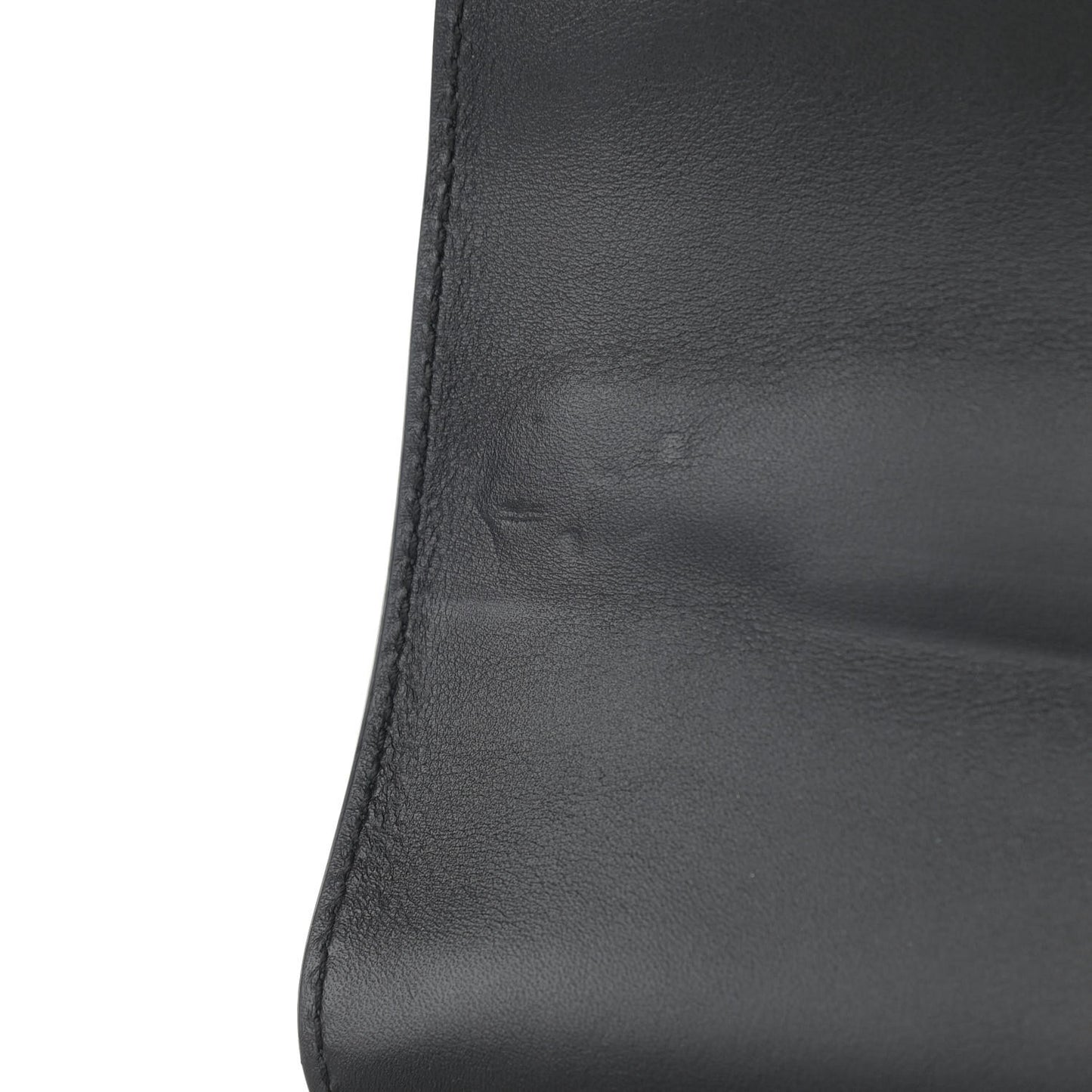 Calfskin Bamboo Medium Thiara Top Handle Bag Black