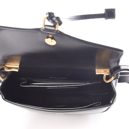 Saint Laurent Calfskin Small Datcha Satchel Bag Black 5 of 9
