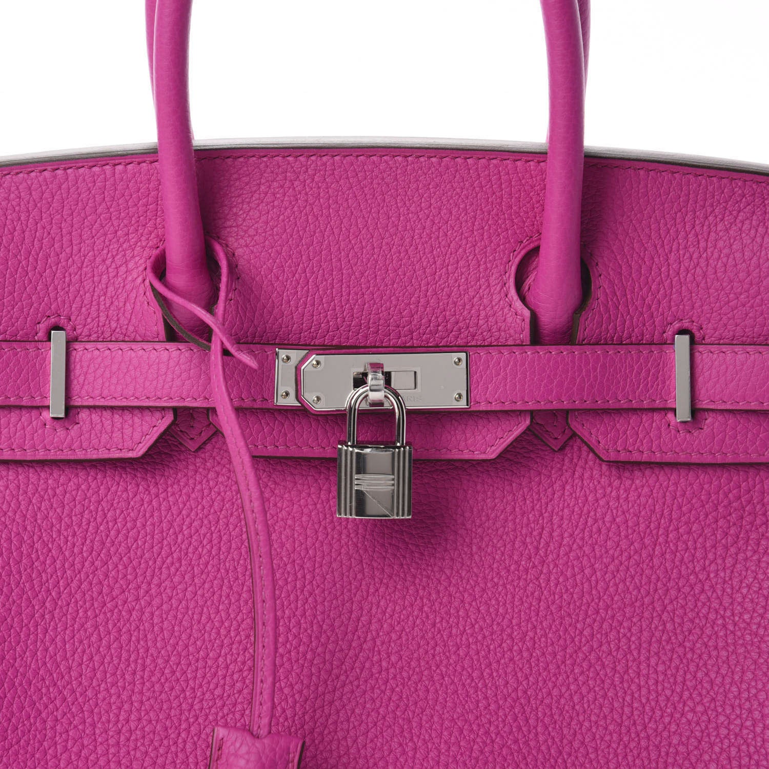 Hermes Taurillon Clemence Birkin 30 Magnolia 9 of 11