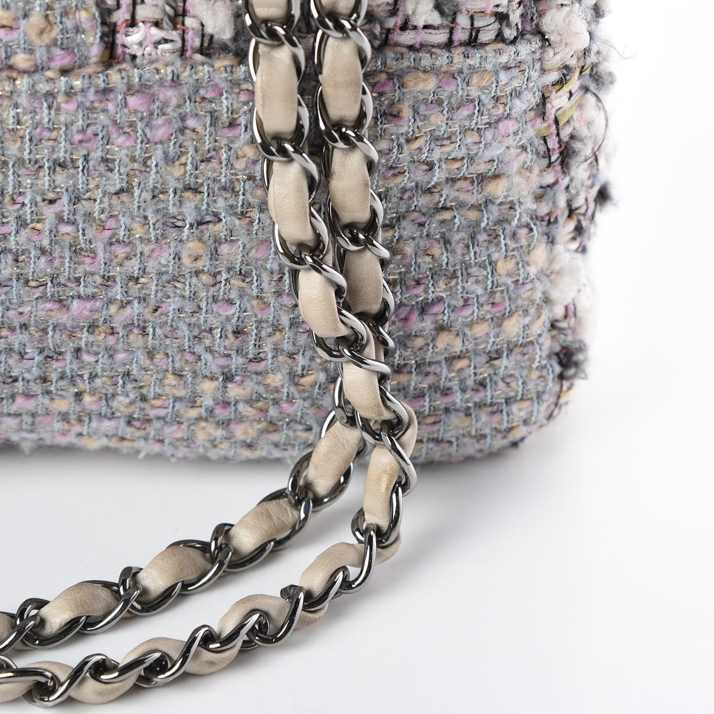 Tweed Medium Fantasy Flap Grey