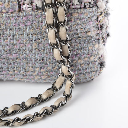 Chanel Tweed Medium Fantasy Flap Grey 11 of 11