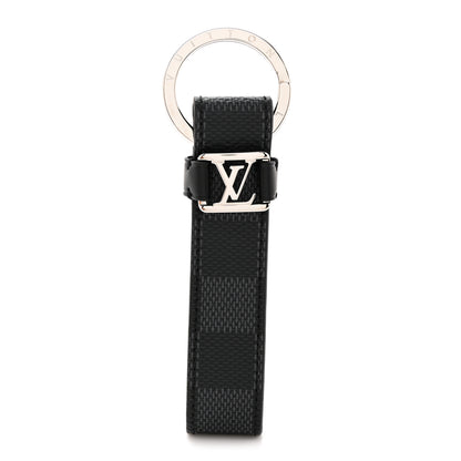 Louis Vuitton Damier Graphite LV Dragonne Key Holder 1 of 5