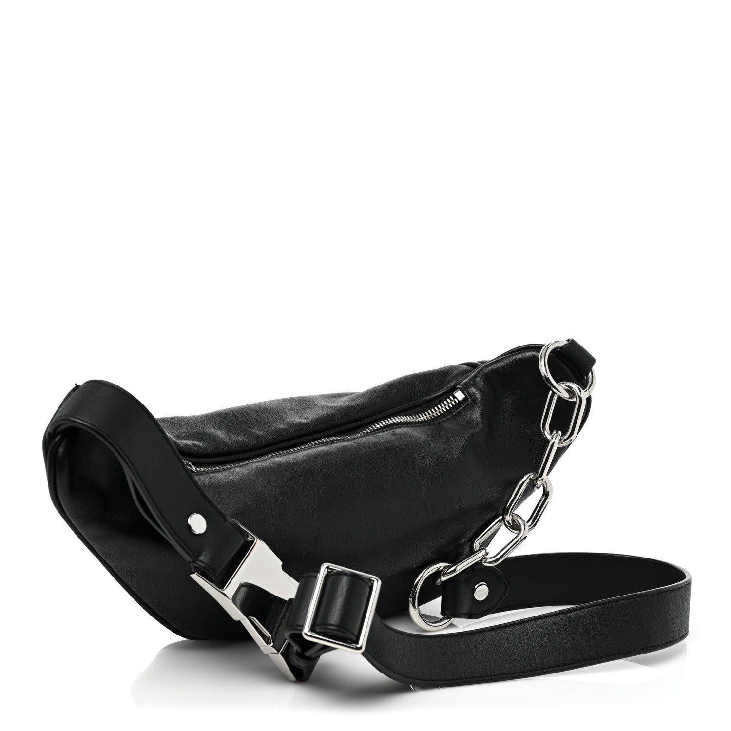 Alexander Wang Lambskin Attica Belt Bag Black 3 of 14
