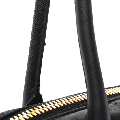 Prada Re-Nylon Saffiano Medium Re-Edition 1978 Two Handle Bag Black 12 of 13